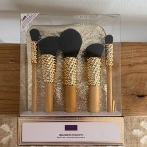 Tarte Statement Stunners Gold Brush Set